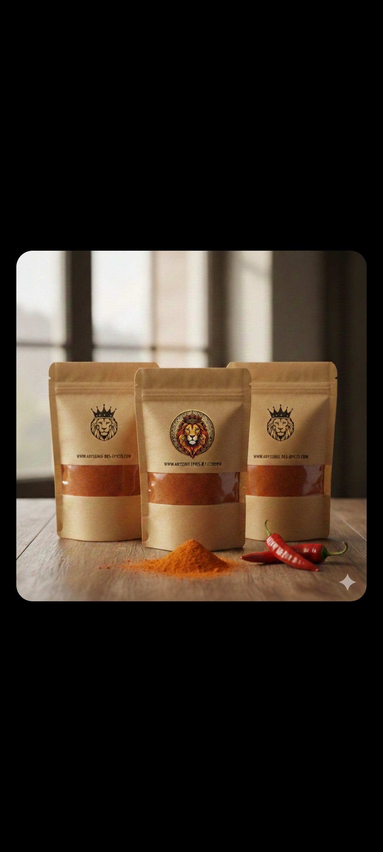 Berberé melange d'epices authentique d'Éthiopie - 100g: 🌶️🌶️ (Moyen)