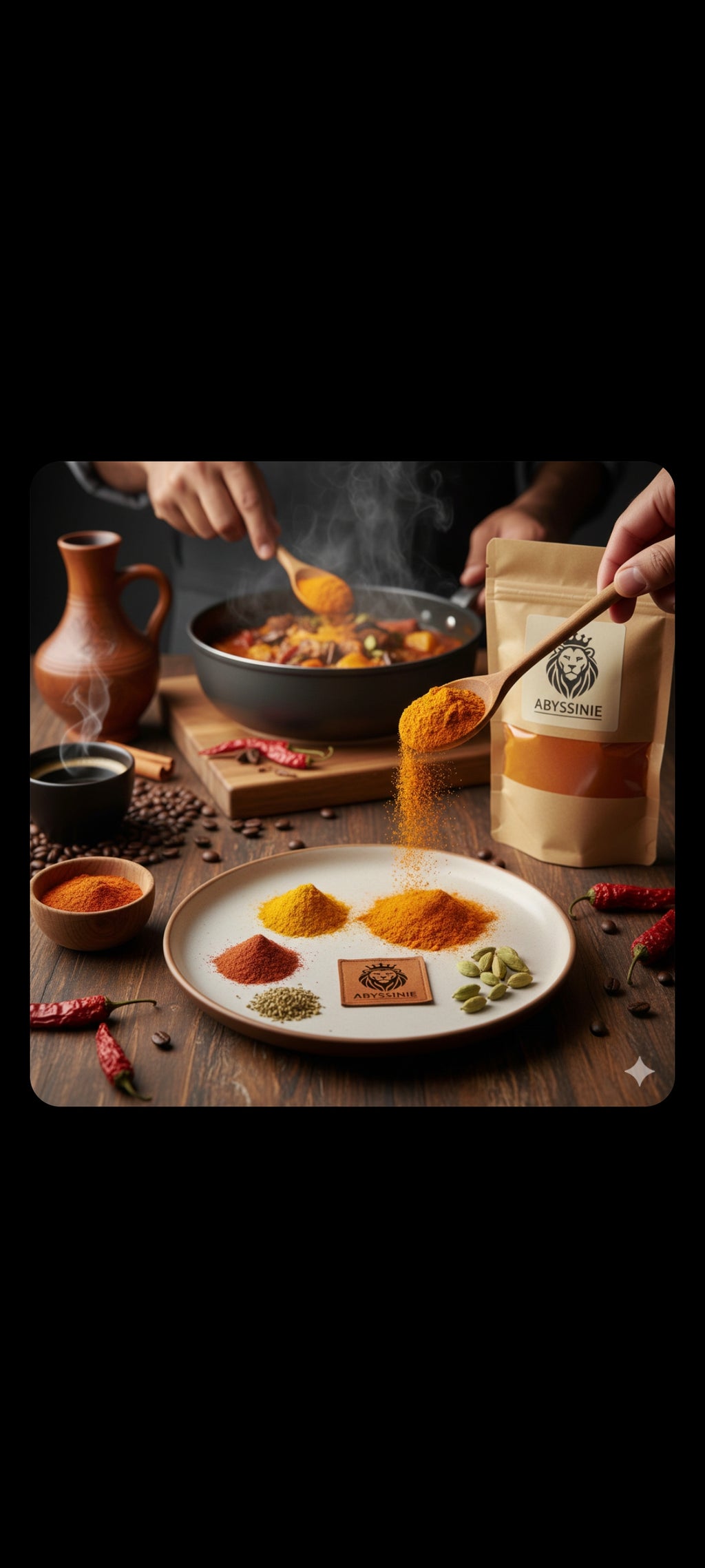 Berberé melange d'epices authentique d'Éthiopie - 100g: 🌶️🌶️ (Moyen)